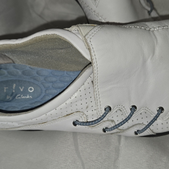Provo, White leather slip ons - Picture 2 of 6